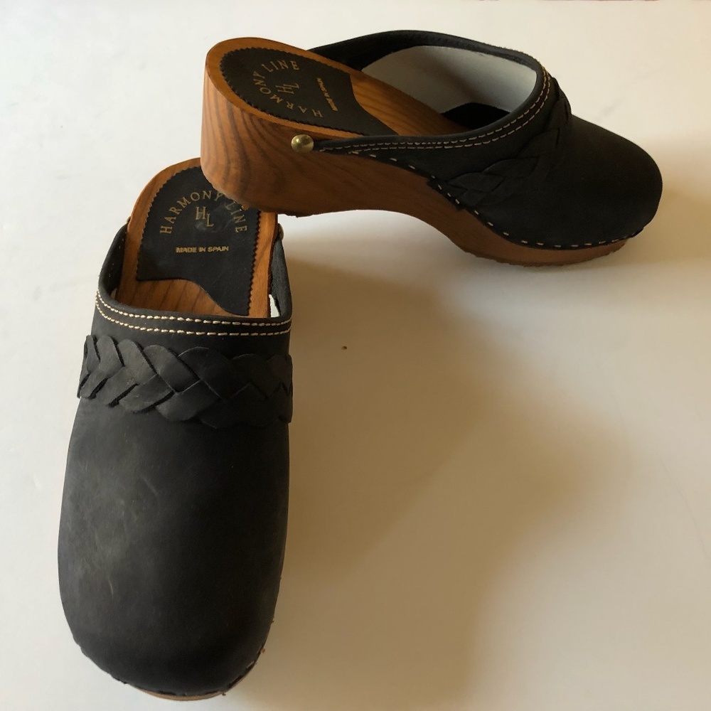 Step in Fashion Wooden Clog, Made in Spain.